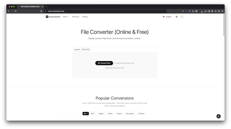 RunConvert screenshot 1