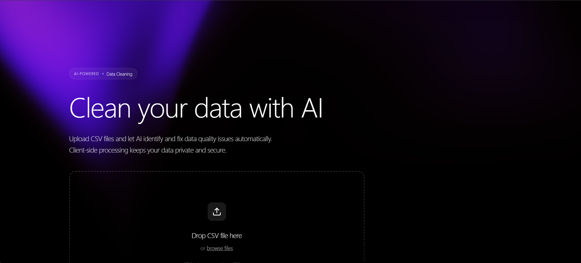 Vertex  - Main product screenshot demonstrating key features and user interface
