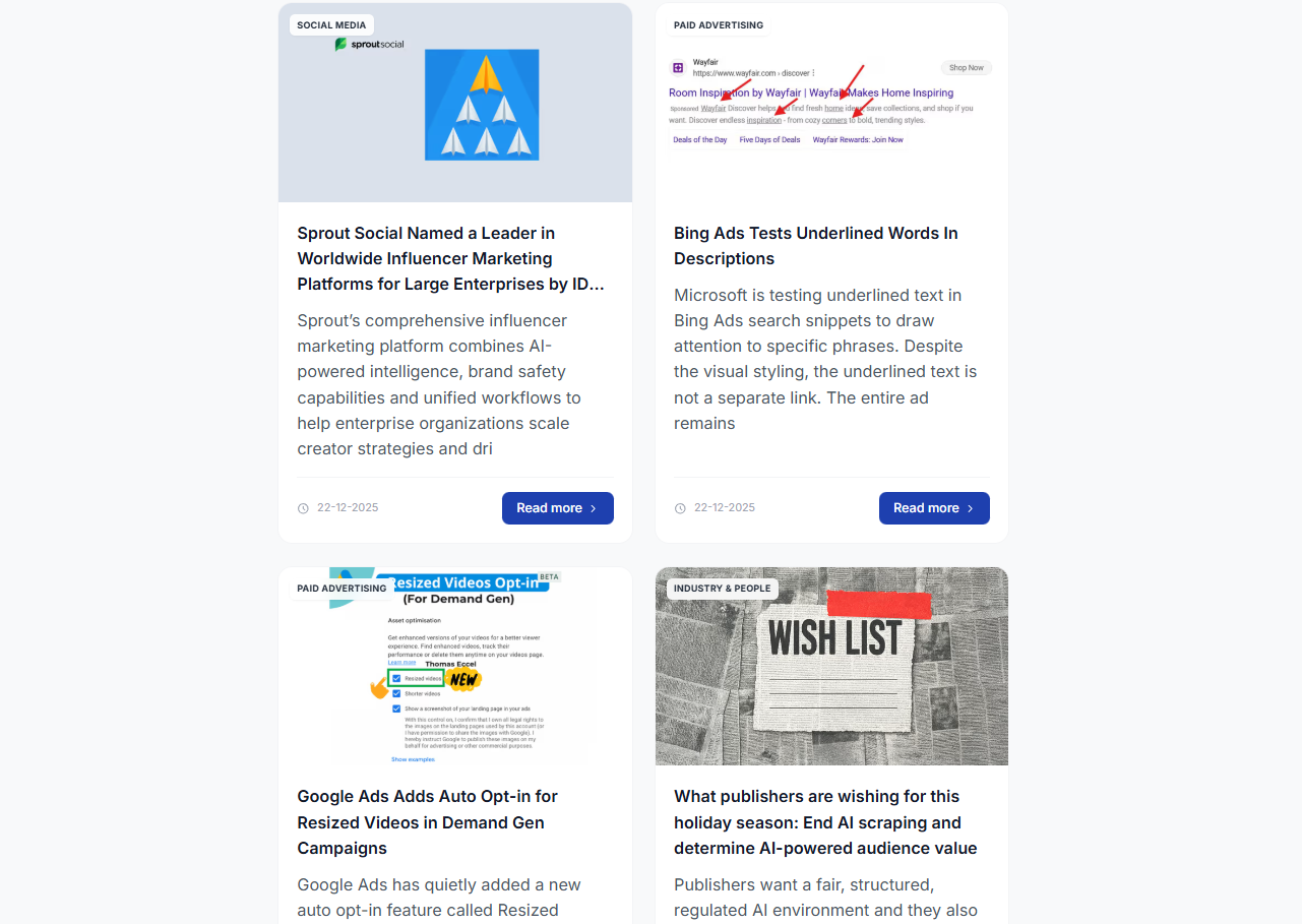 MktgWire - Screenshot 3 showing product features and functionality
