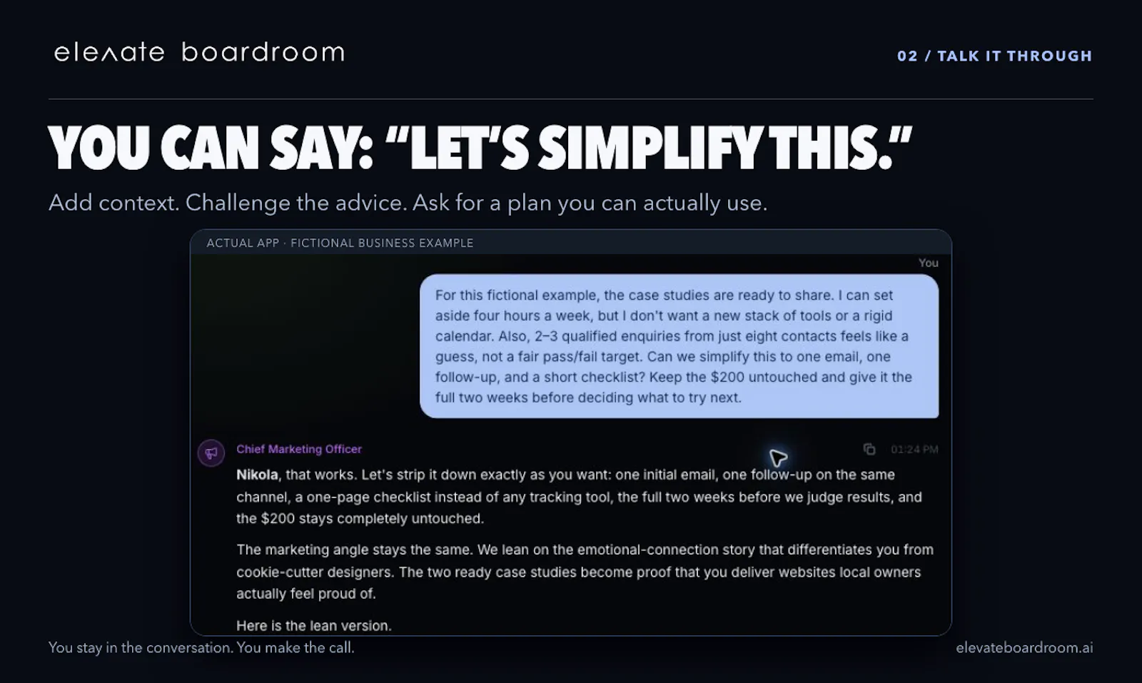 Elevate Boardroom screenshot 3