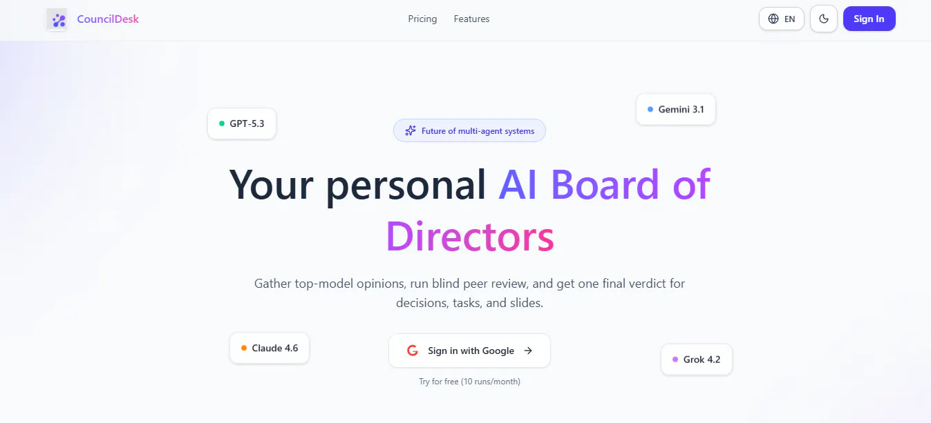 CouncilDesk product banner