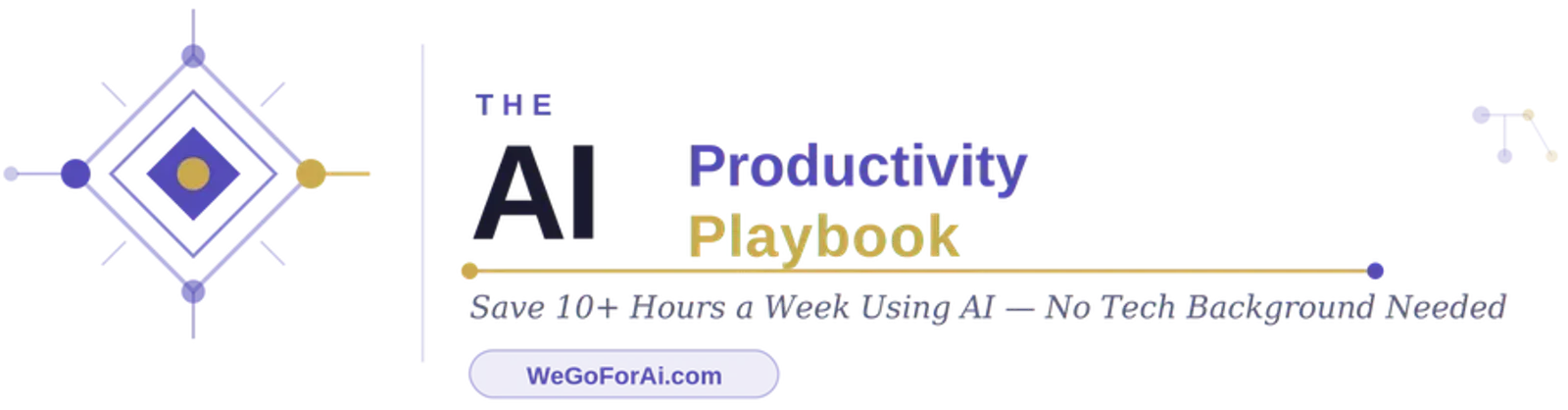 WeGoForAI — The AI Productivity Playbook screenshot 1