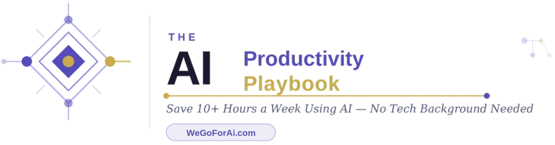 WeGoForAI — The AI Productivity Playbook screenshot 1