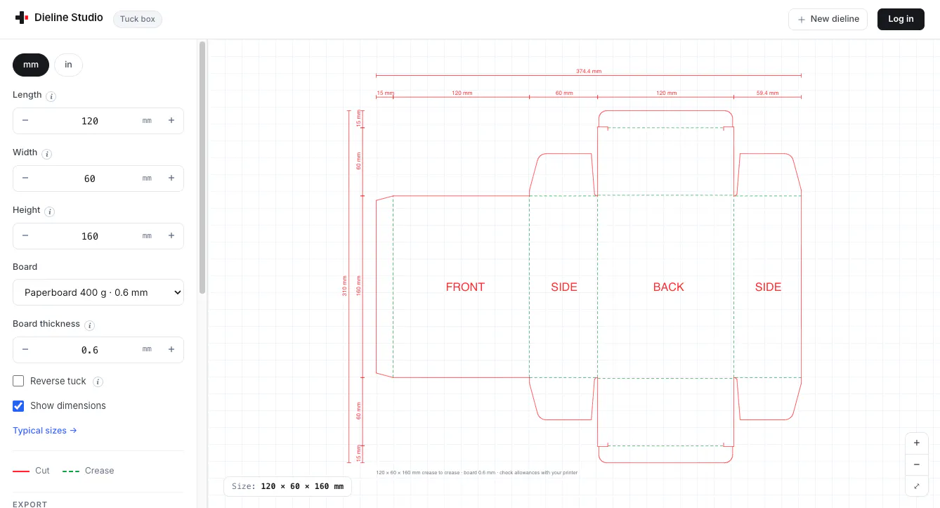 Dieline Studio gallery image