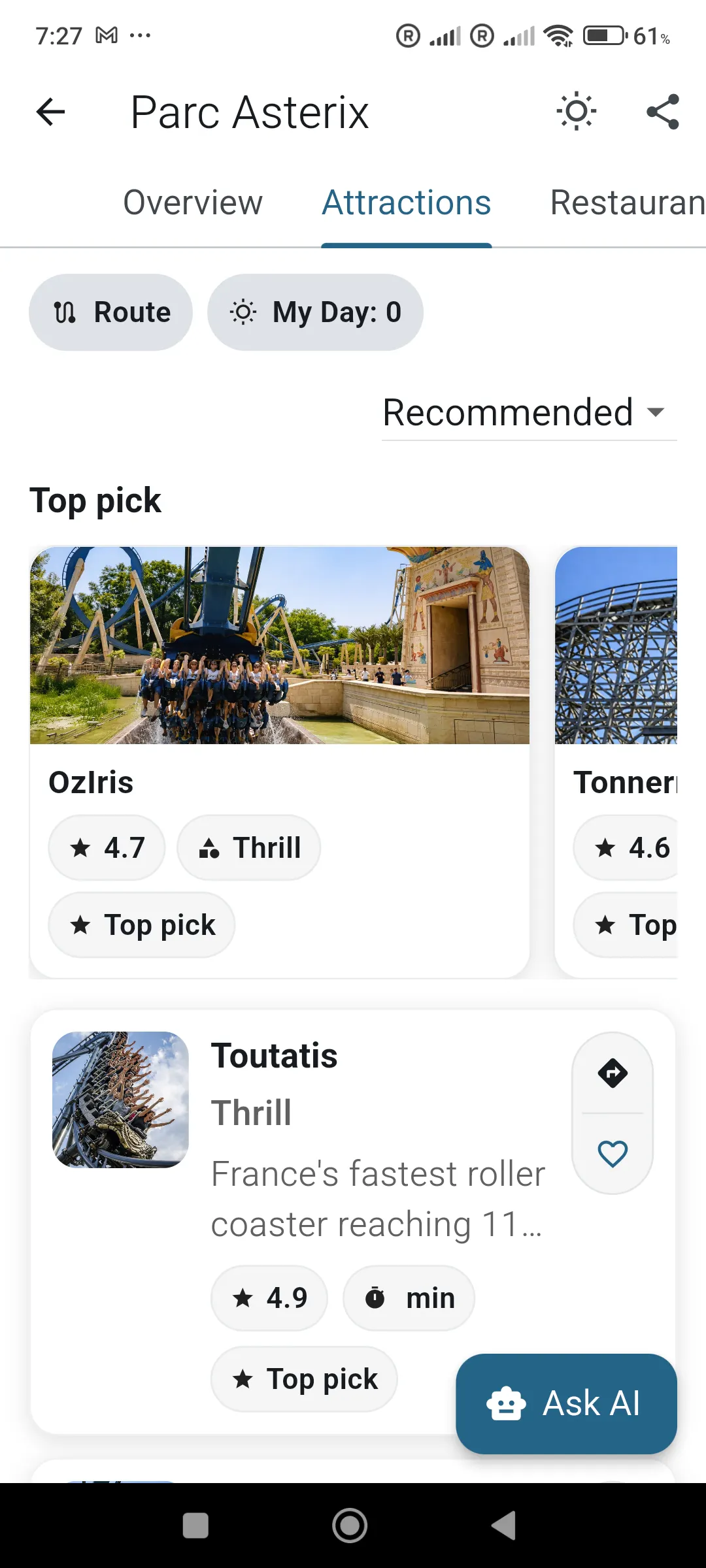 Funparks - Theme Park Guide 截图 3