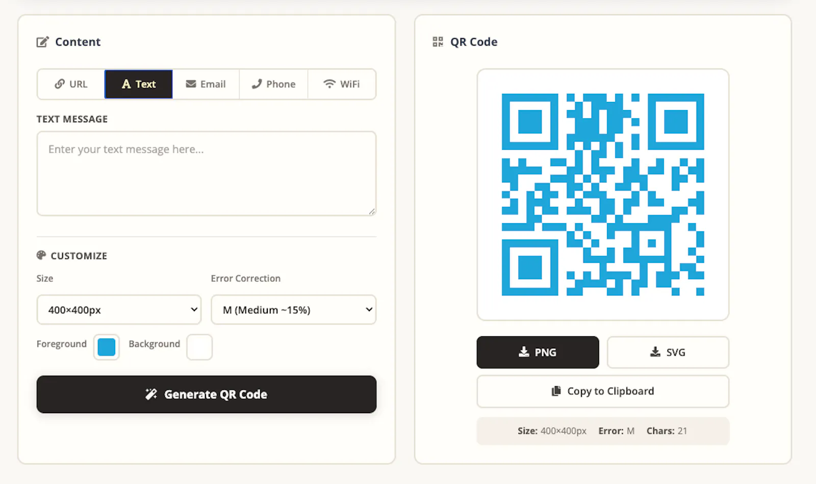 Free QR Code Generator  screenshot 2