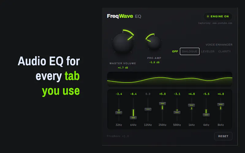 FreqWave EQ screenshot 2