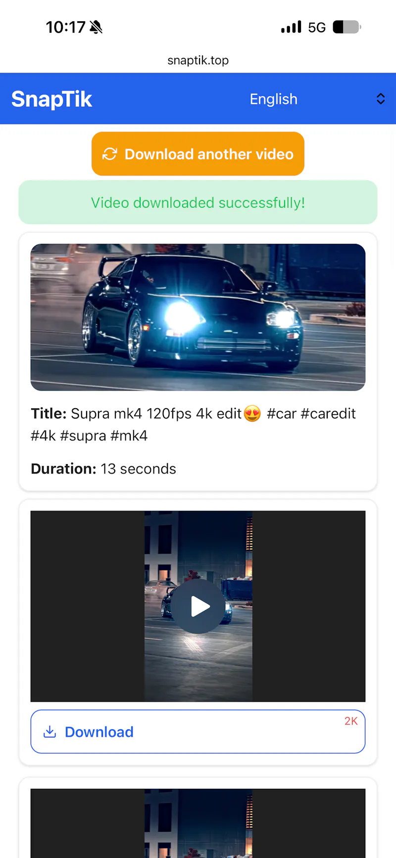 SnapTikTop screenshot 1