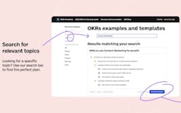 OKRs templates by Tability media 3