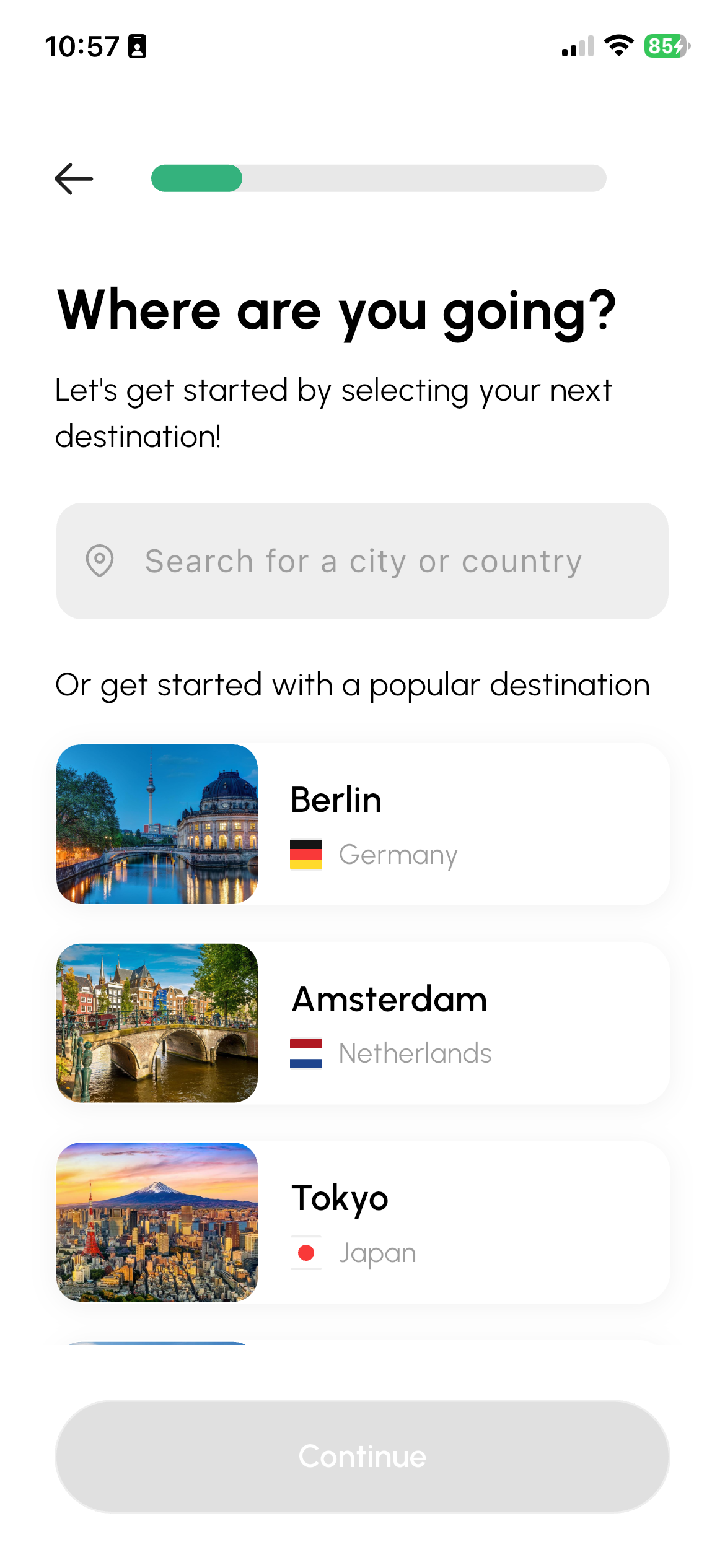 AITripMate 1.0 - Screenshot 2 showing product features and functionality