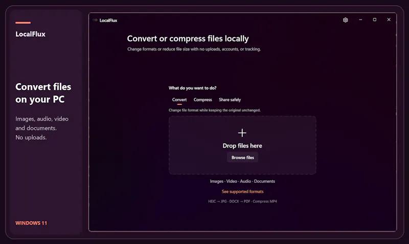 LocalFlux screenshot 2