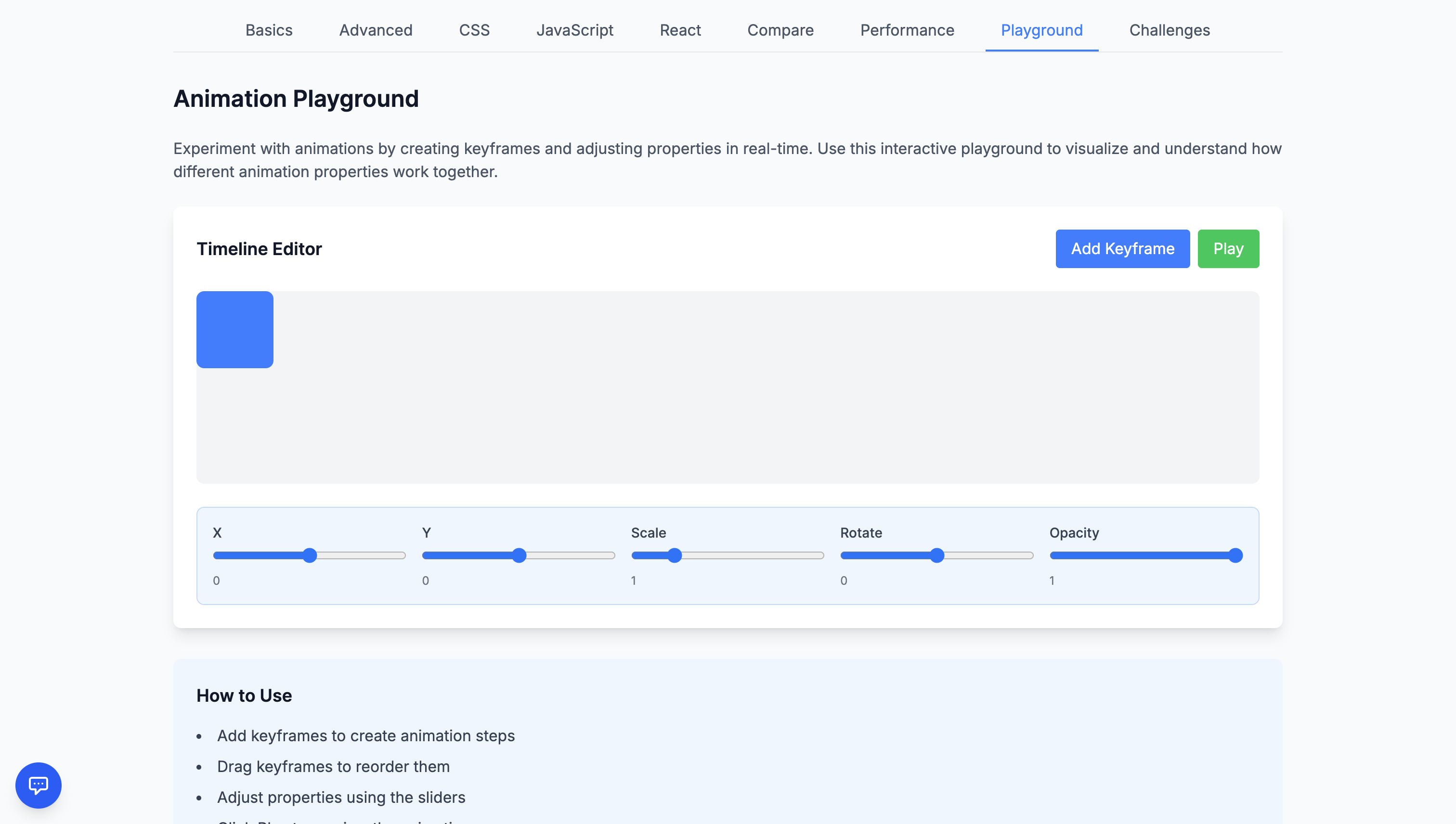 Animation Playground gallery image