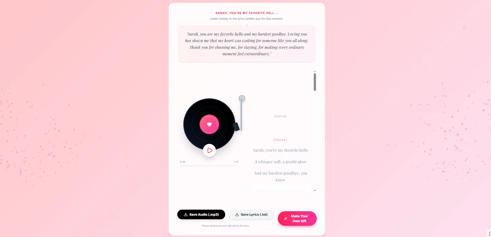 HeartSong AI screenshot 4