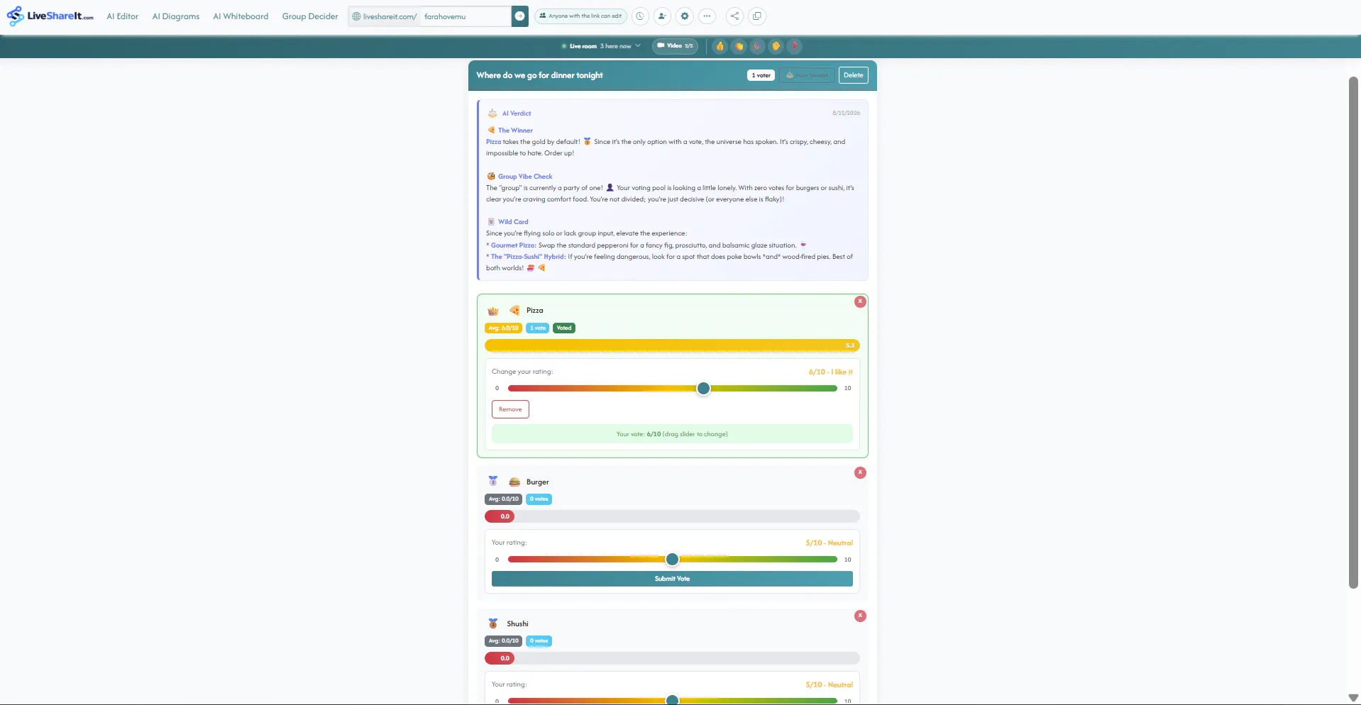 LiveShareIt gallery image