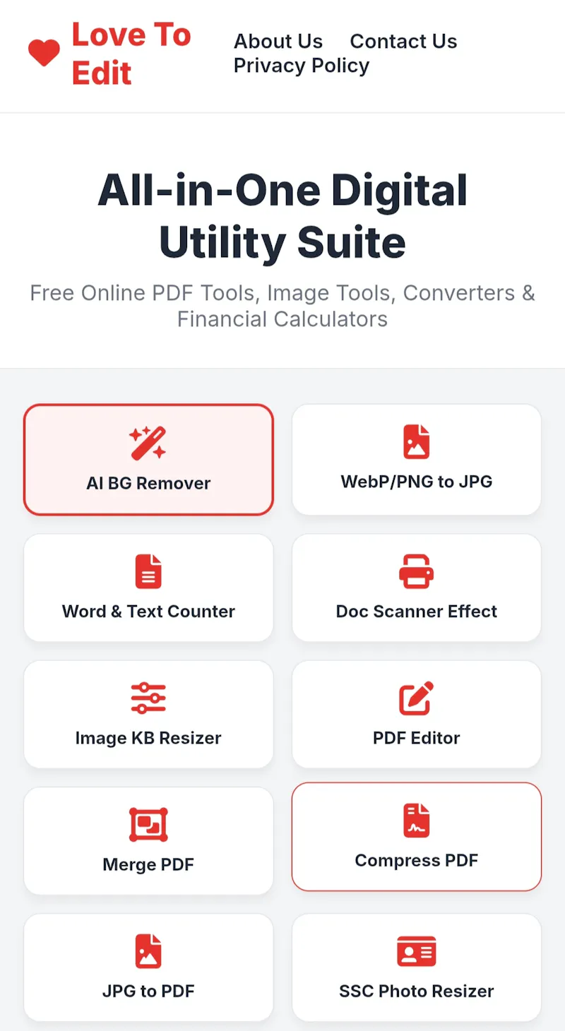 Image Resizing tools screenshot 1
