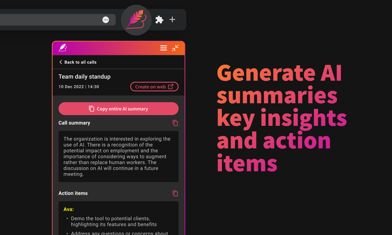Briefly AI gallery image