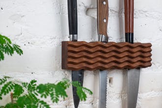 The Wavy Knife Rack gallery image