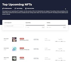 NFTiming | NFT Calendar & User Voting gallery image