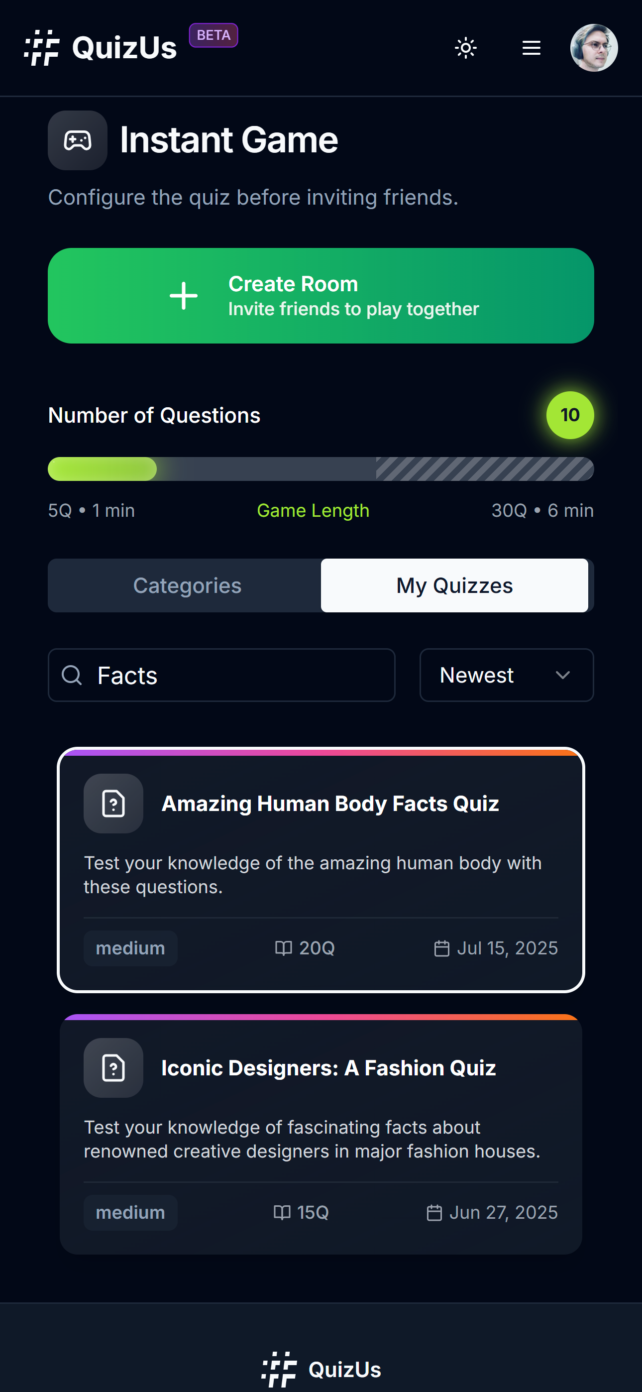 QuizUs gallery image