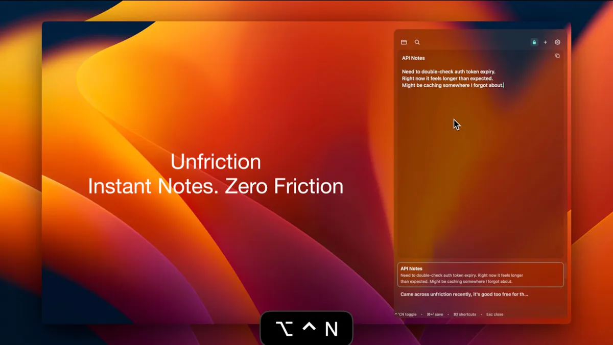 Unfriction
