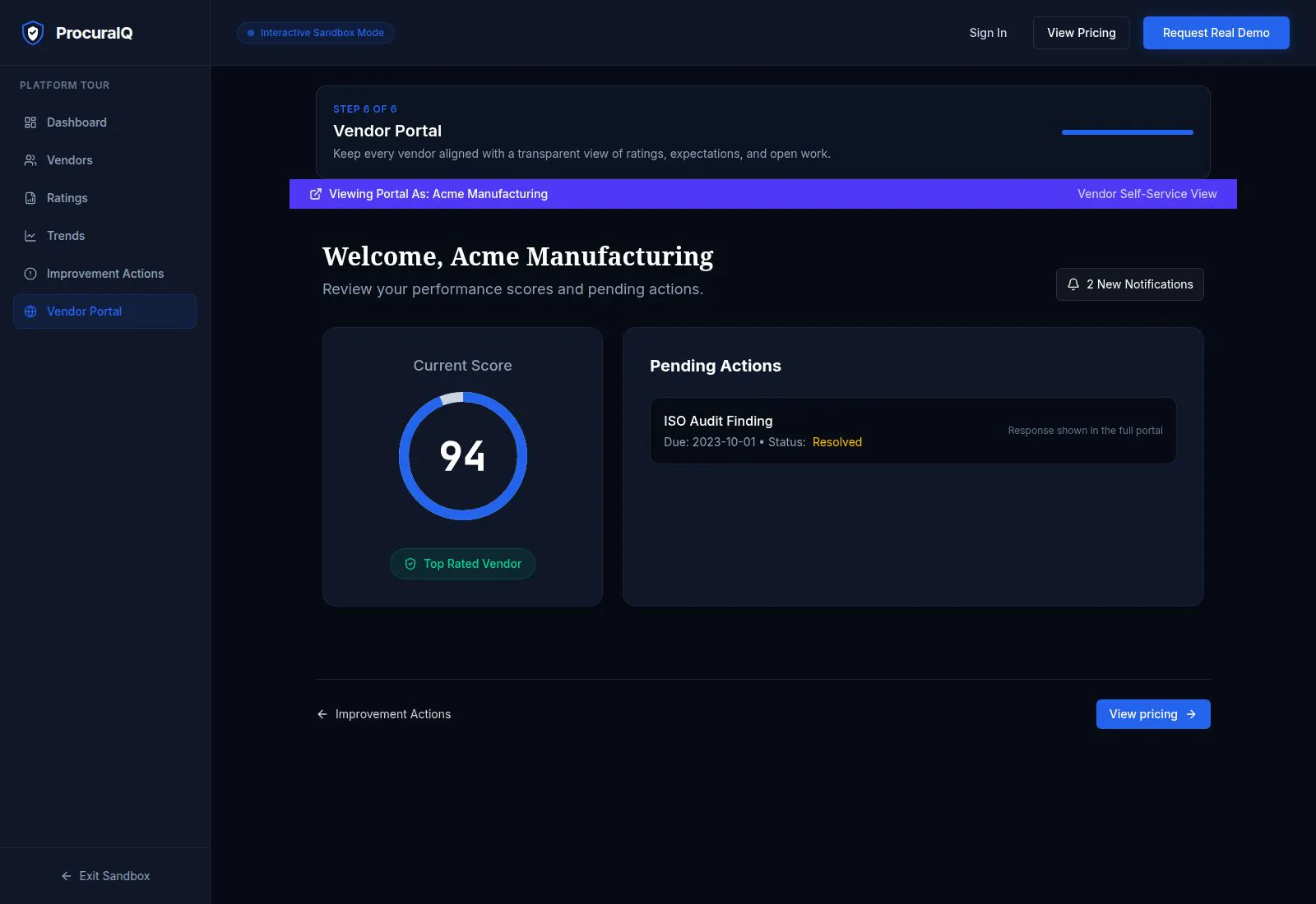 ProcuraIQ  screenshot 1