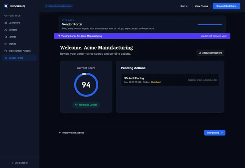 ProcuraIQ  screenshot 1