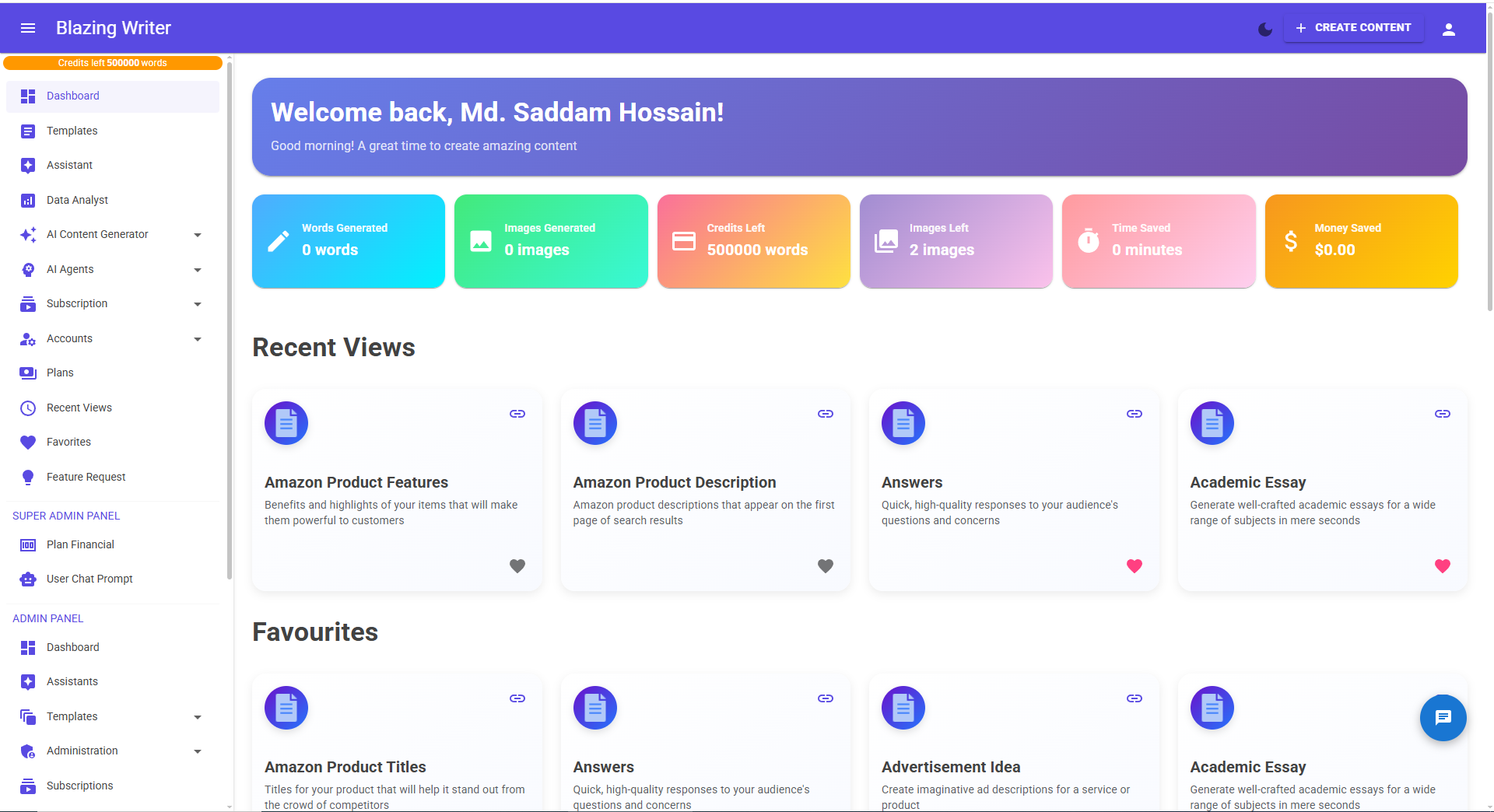 Blazing Writer gallery image