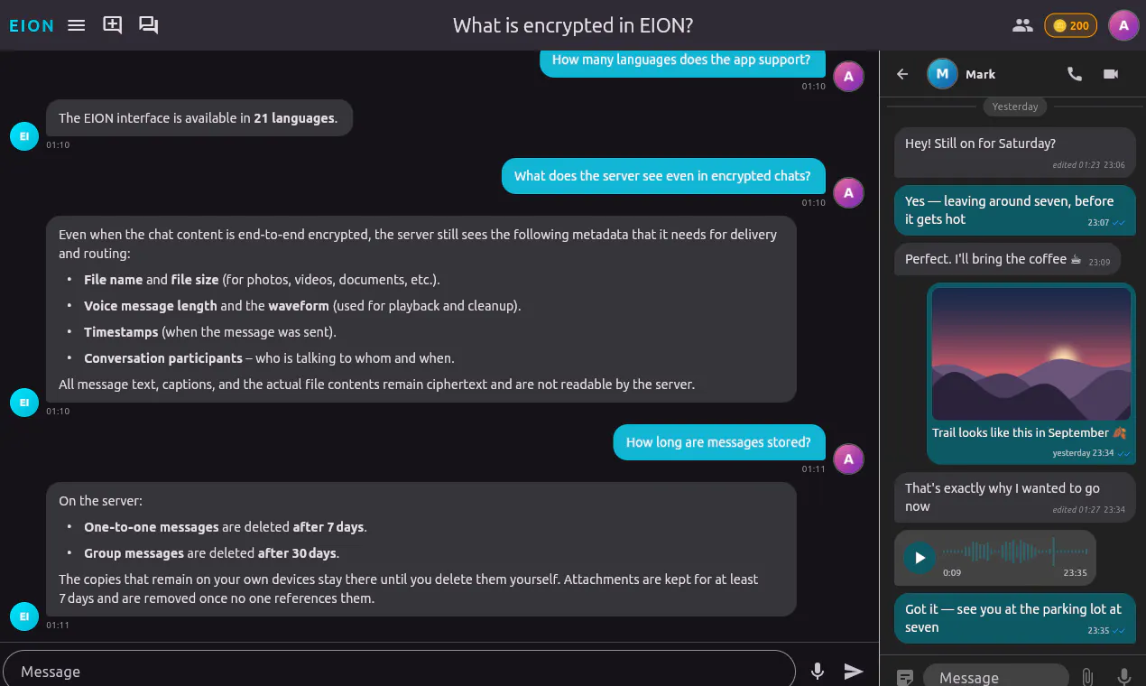 EION — Messenger gallery image