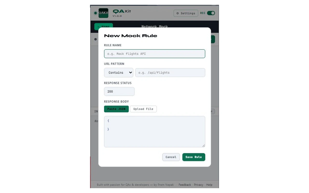 QAKit screenshot 5