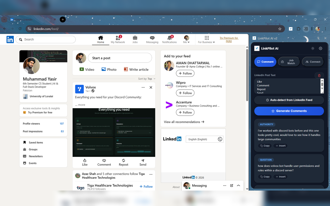 LinkPilot AI Pro gallery image