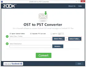 ZOOK OST to PST Converter gallery image