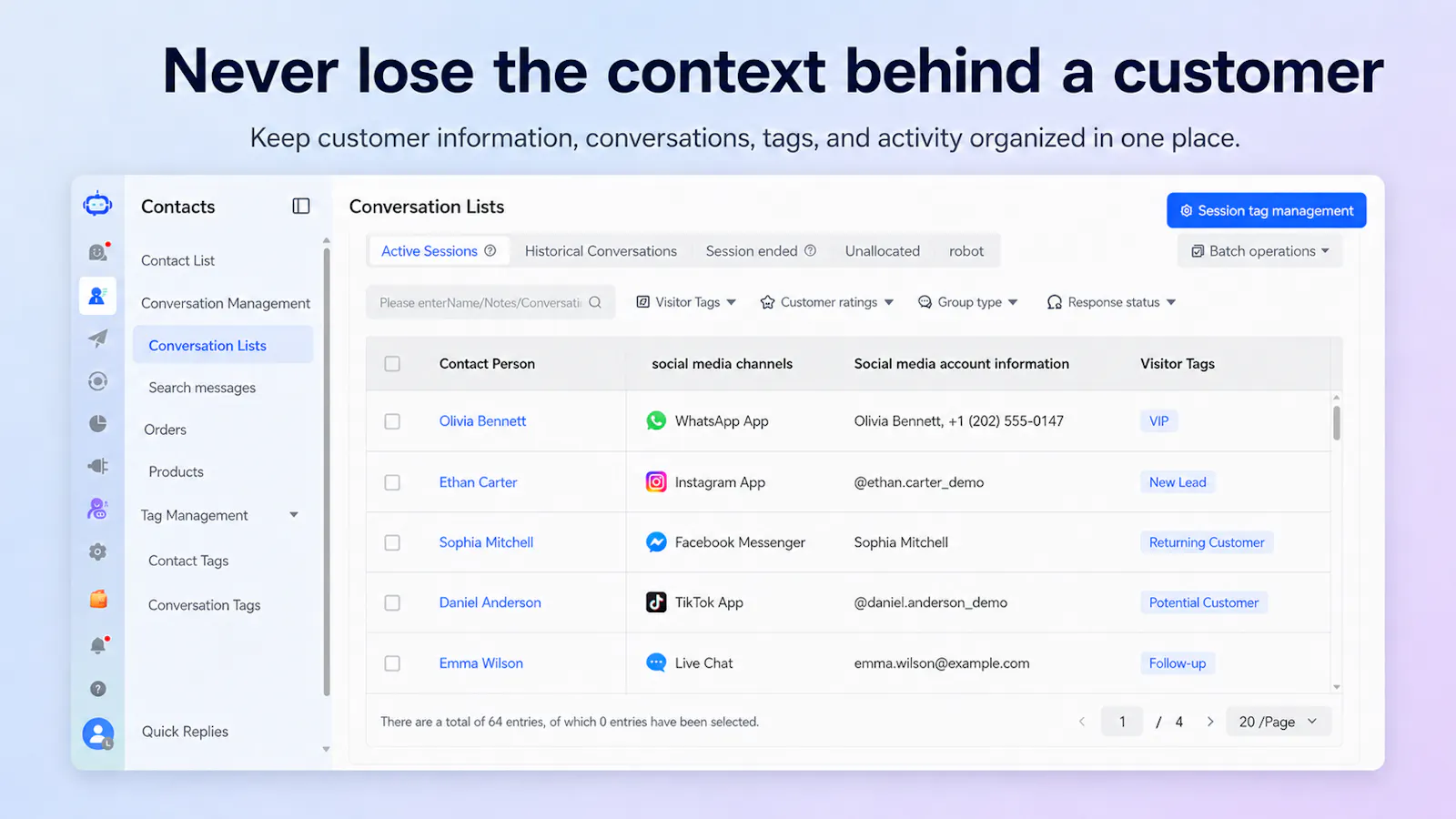 SaleSmartly screenshot 4
