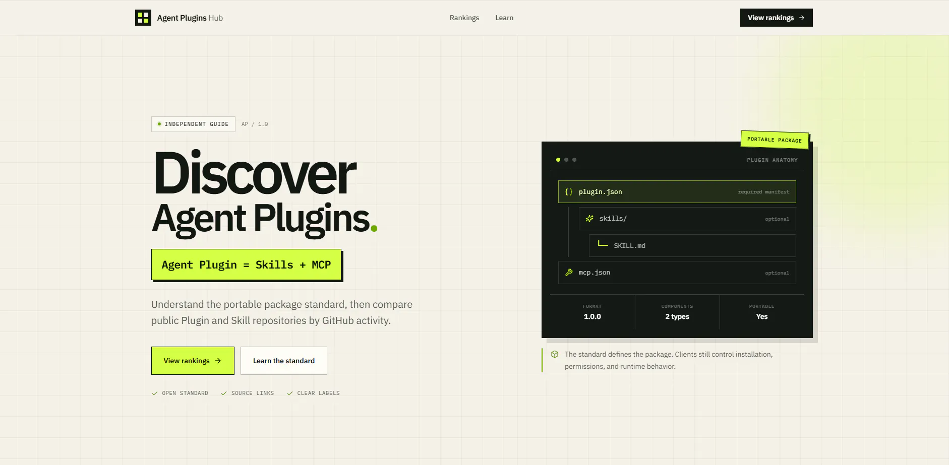 Agent Plugins Hub gallery image