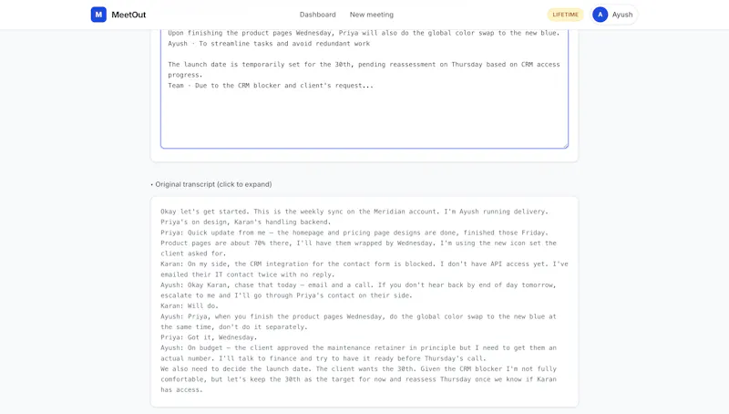 MeetOut screenshot 3