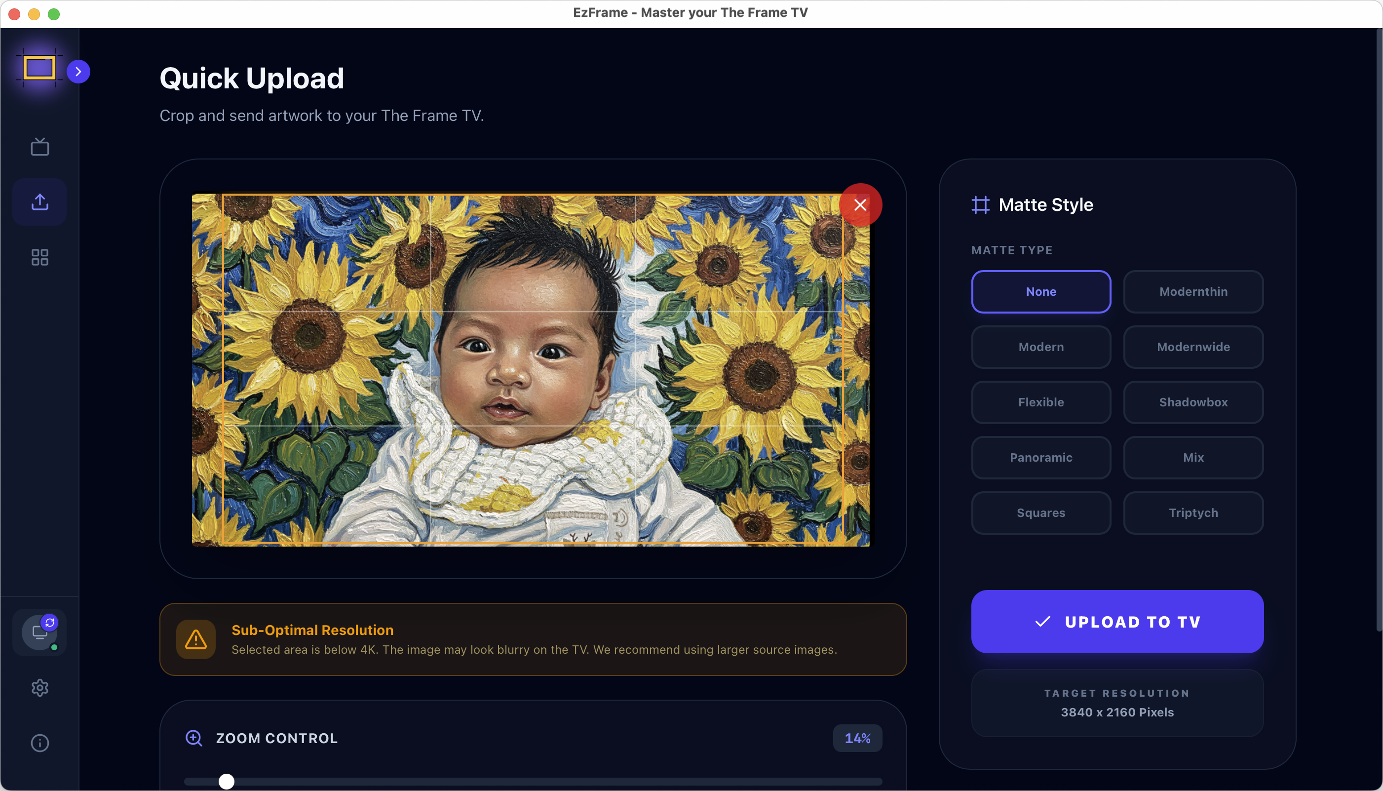 EzFrame - Screenshot 2 showing product features and functionality