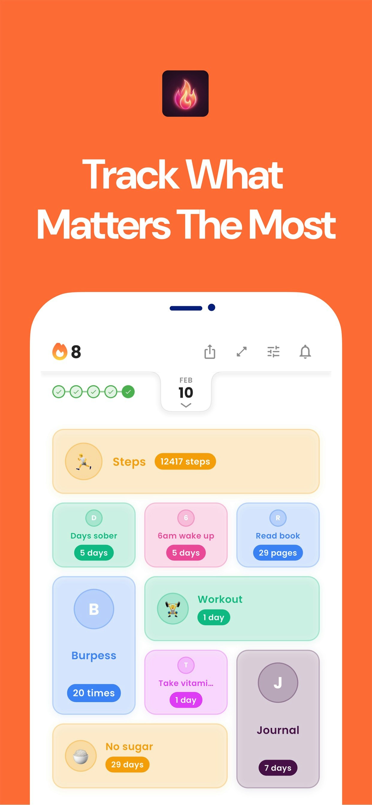 Aura - Habit Tracking With Friends gallery image