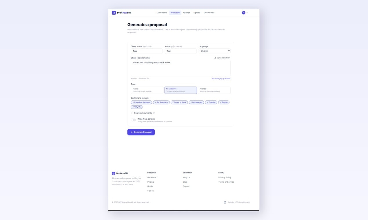 DraftYourBid gallery image