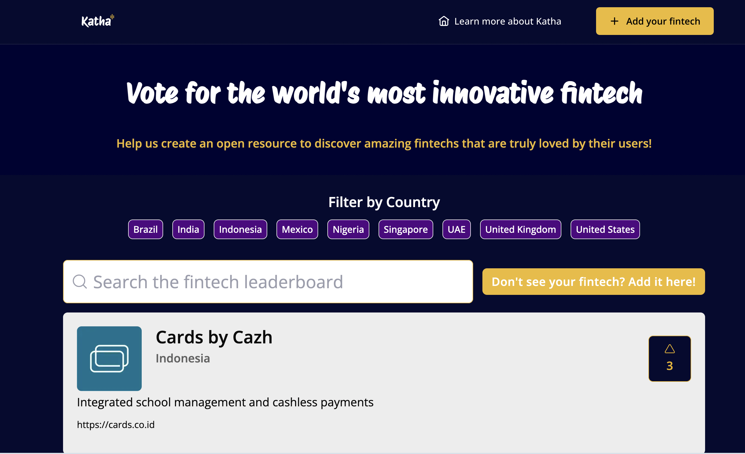 Média Startup la plus innovante - Votez pour la startup la plus innovante au monde 1
