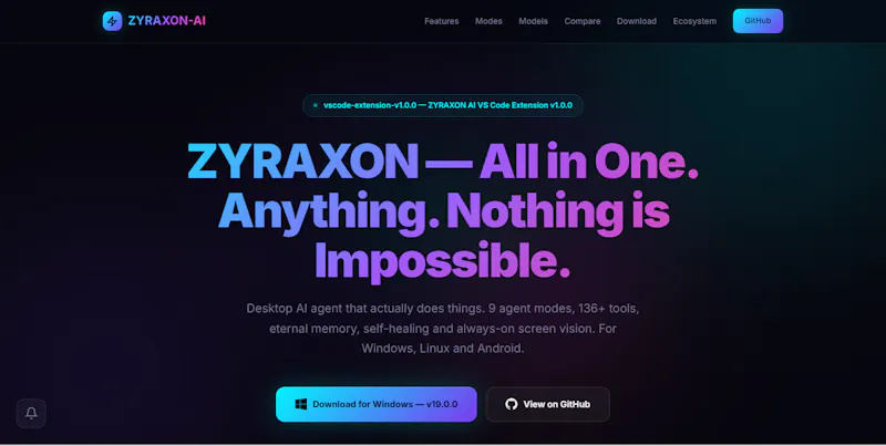 ZYRAXON AI screenshot 1
