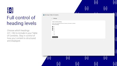 Shopify Table of Contents gallery image