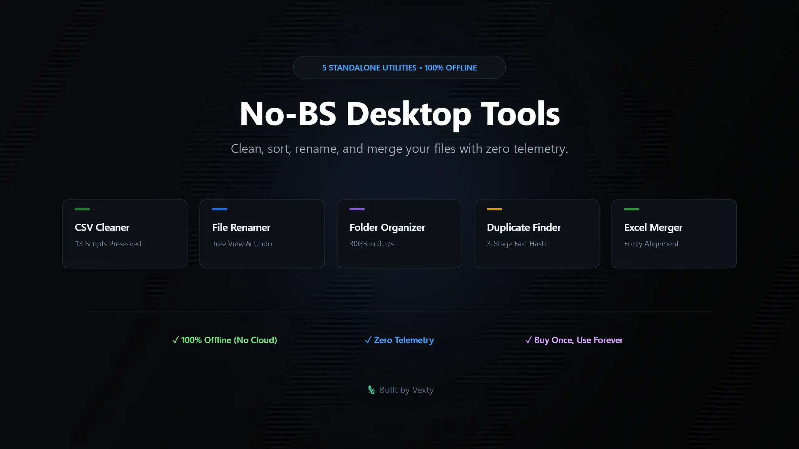5 No-BS Standalone Offline Desktop Tools gallery image