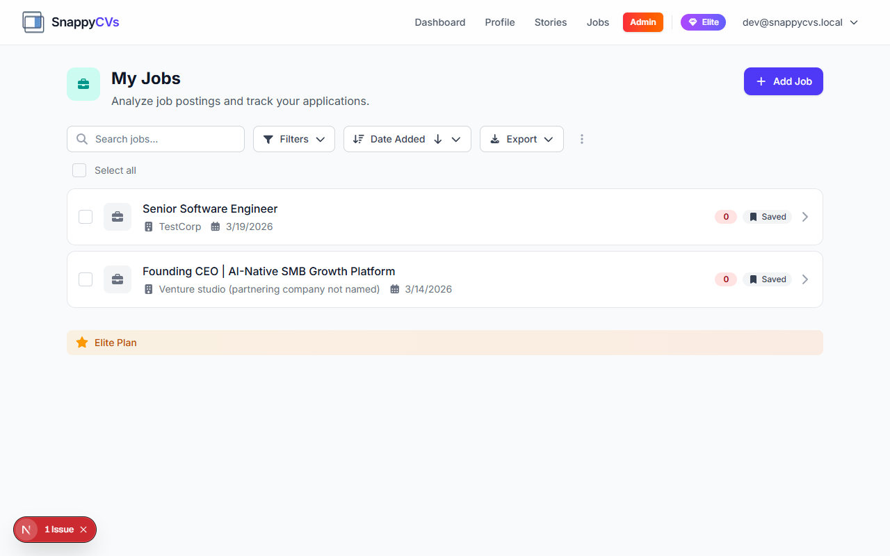 SnappyCVs gallery image