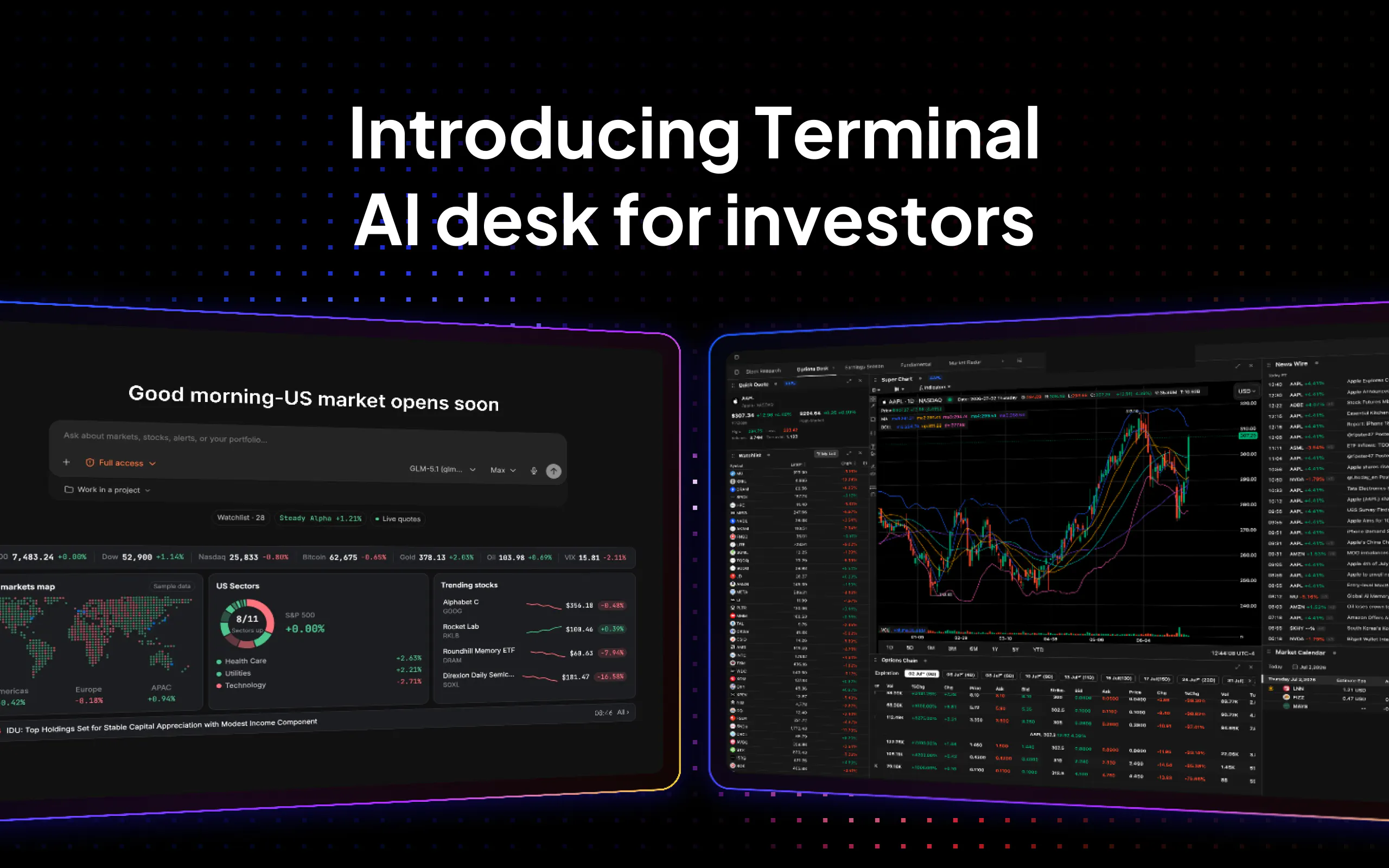 AInvest Terminal gallery image