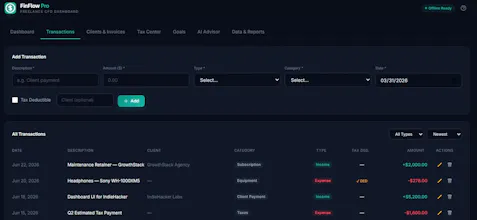 FinFlow gallery image