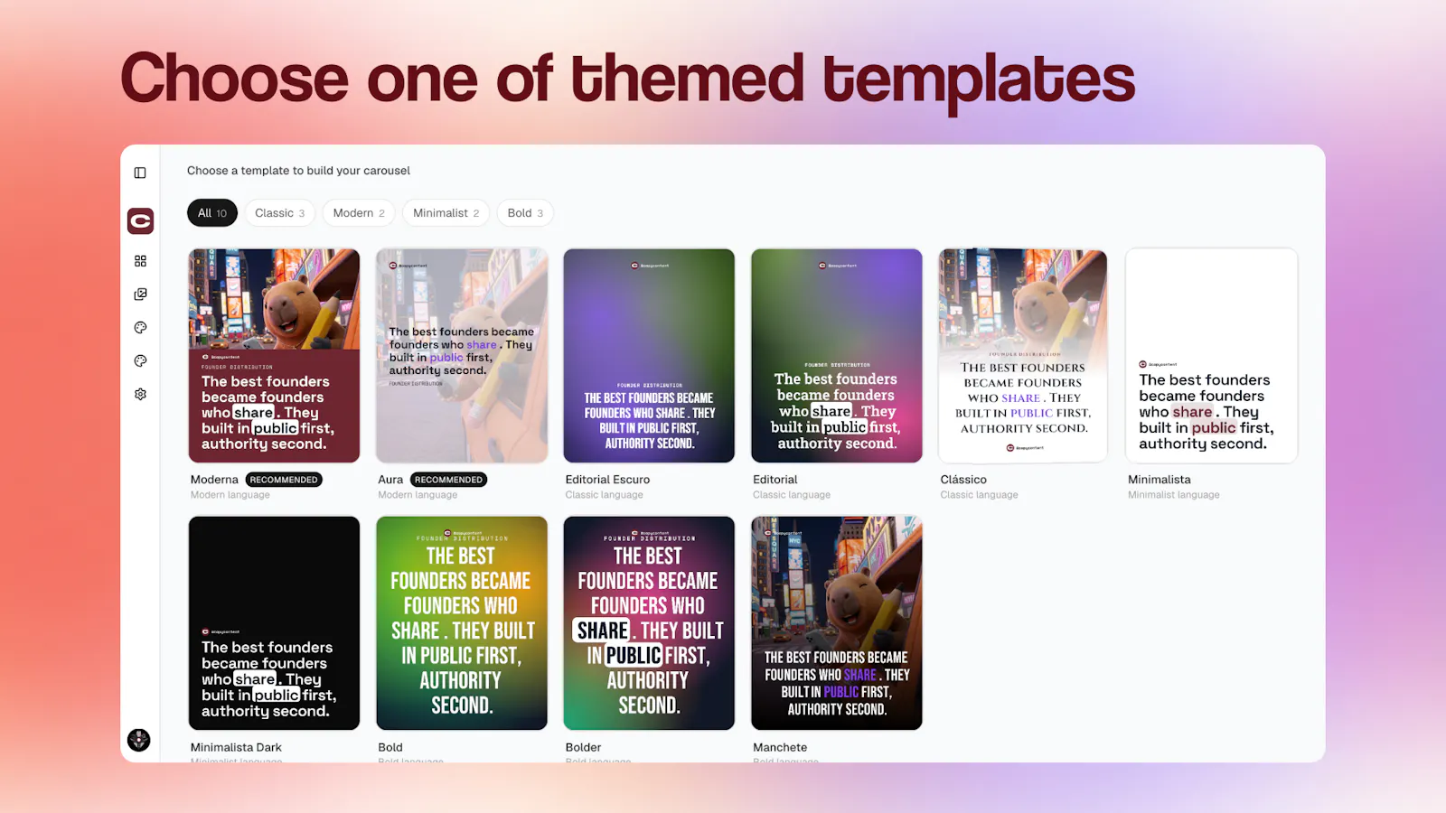 CapyContent screenshot 5