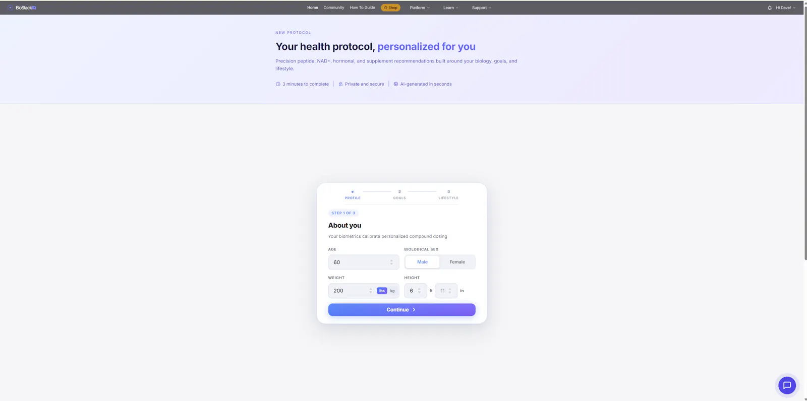 BioStackIQ screenshot 4