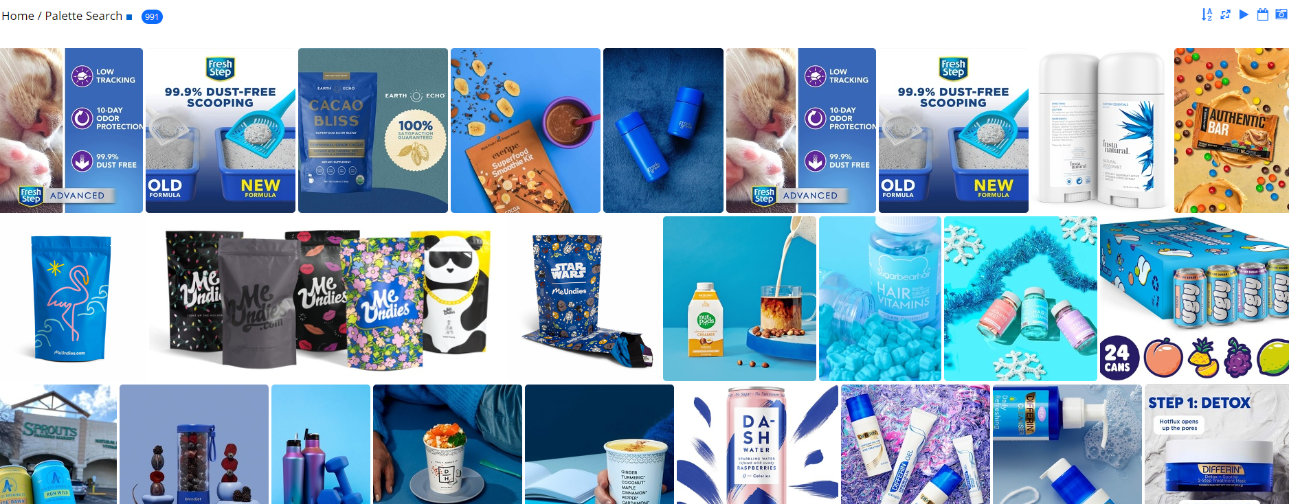 Exemplos de design da Amazon media 9