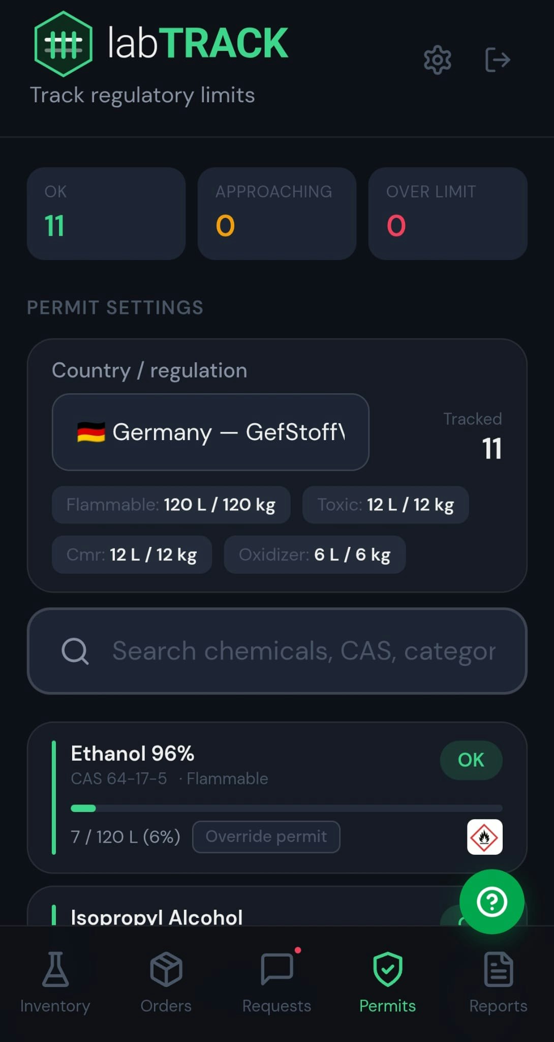 labTRACK — Lab Inventory Management gallery image