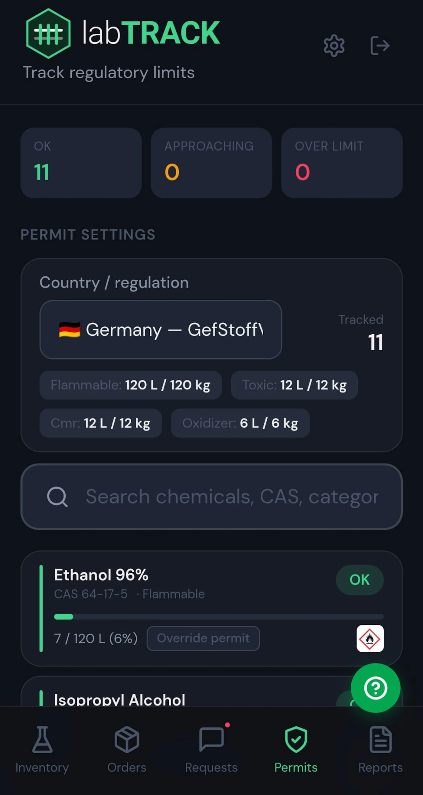labTRACK — Lab Inventory Management screenshot 4