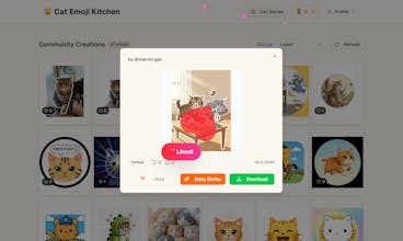 Cat Emoji Generator gallery image